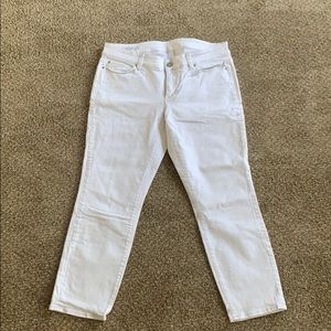 Ann Taylor White Jeans